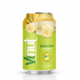 330ml Canned Banana juice drink